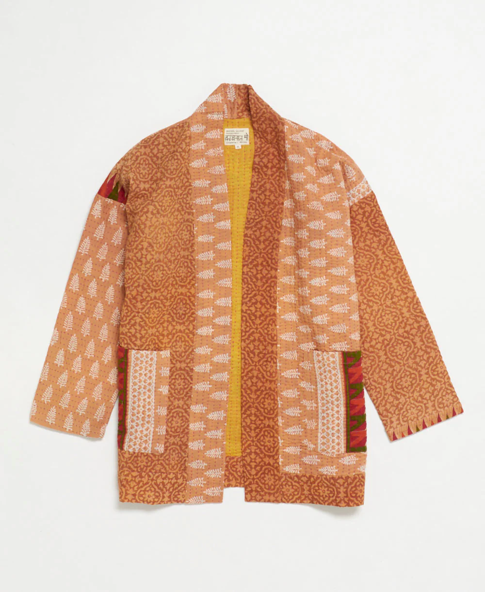 Kantha Quilted Jacket - No. 250626 - Image 2
