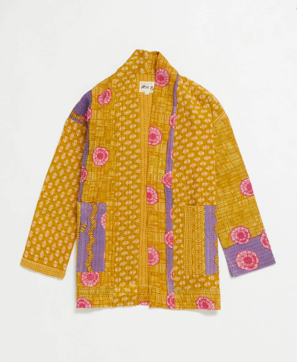 Kantha Quilted Jacket - No. 250703