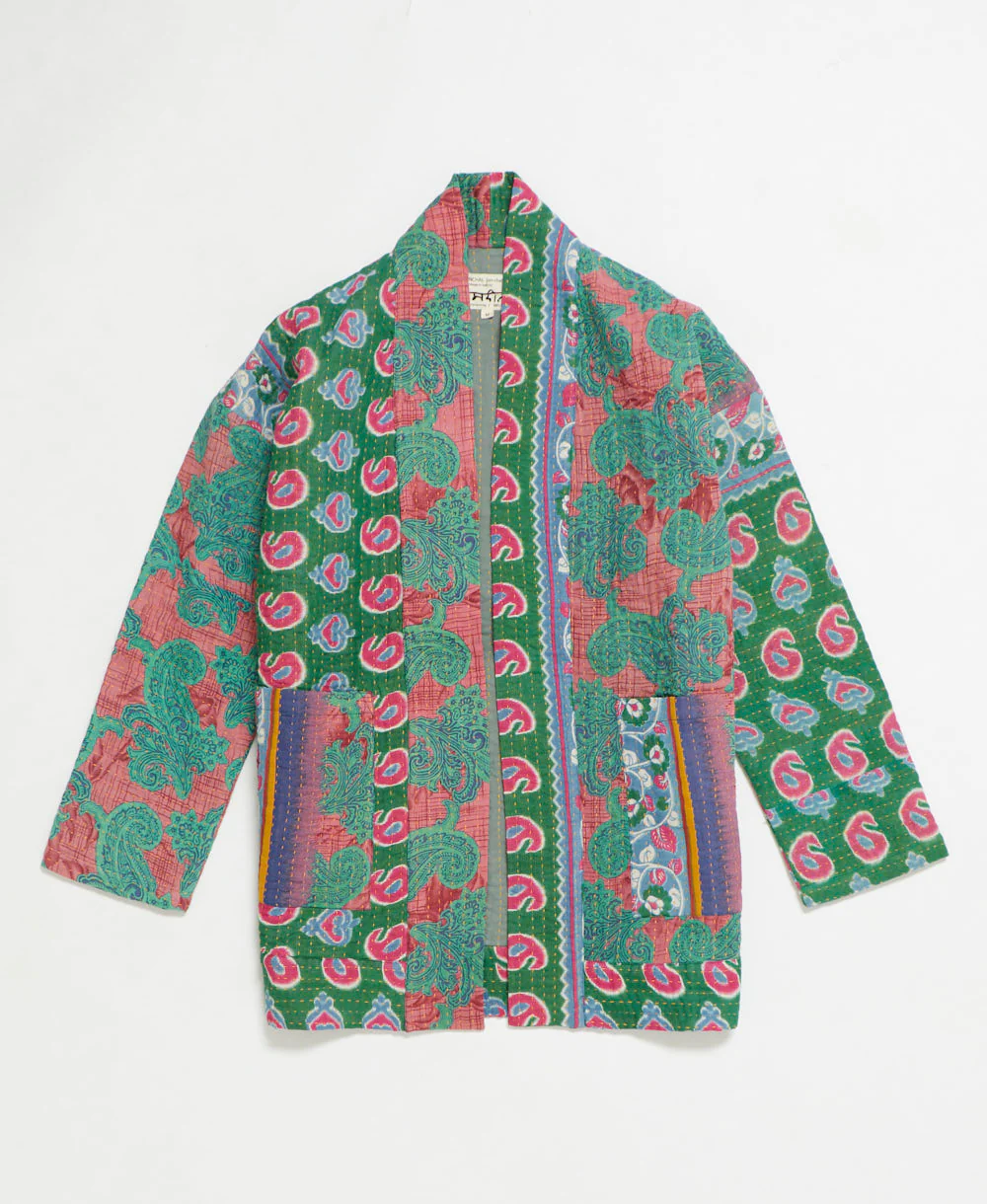 Kantha Quilted Jacket - No. 250710