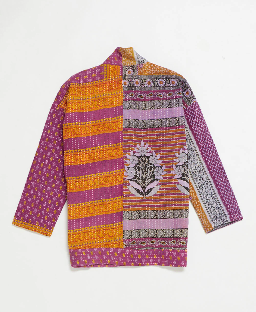 Kantha Quilted Jacket - No. 250714