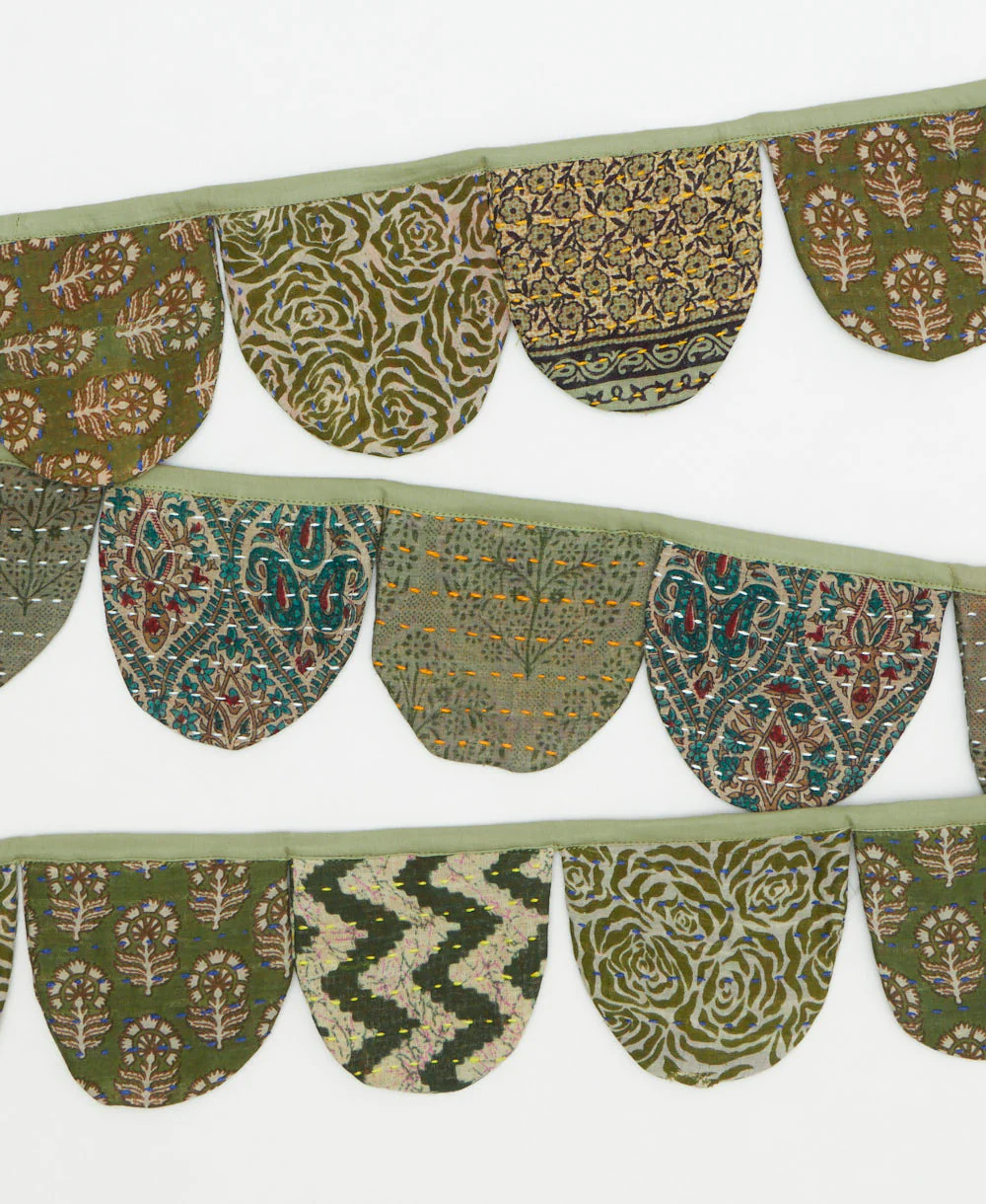 Kantha Scallop Banner - Image 3