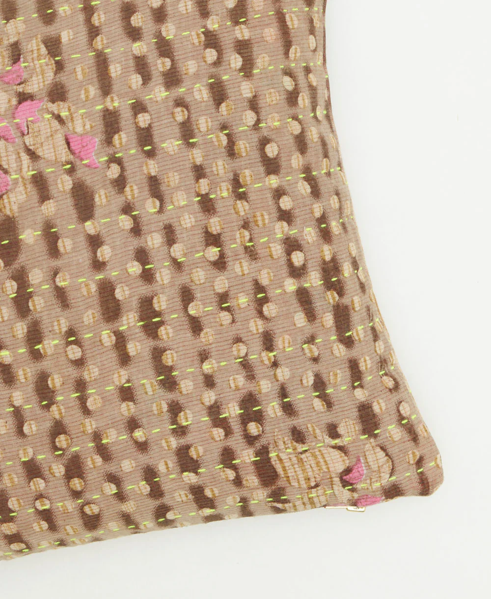 Kantha Small Pillow - No. 260202 - Image 3