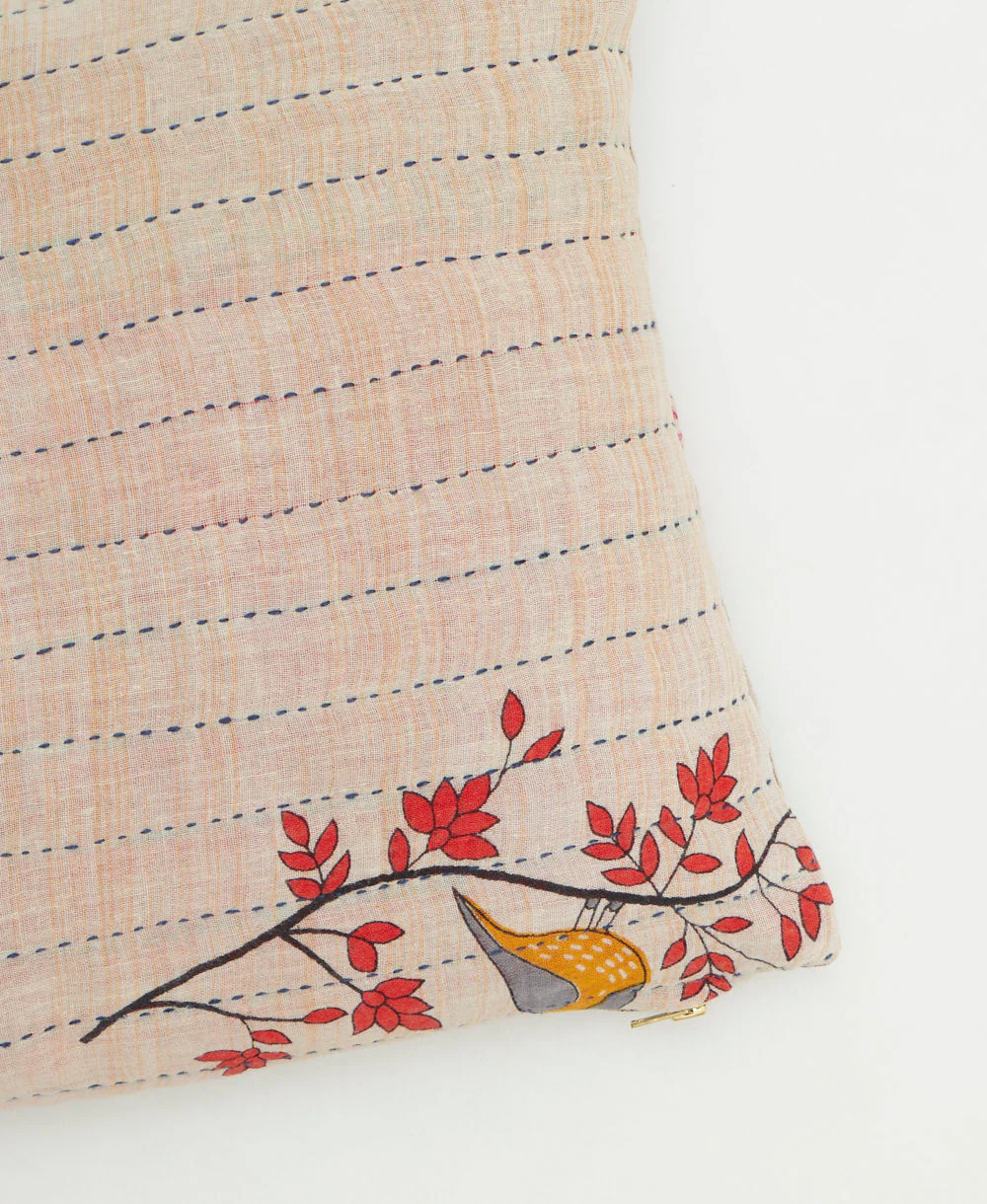 Kantha Small Pillow - No. 260301 - Image 3