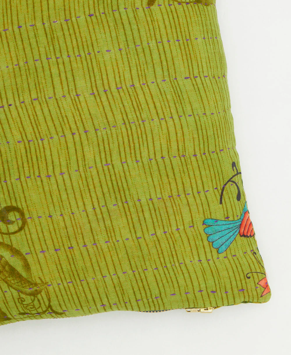 Kantha Small Pillow - No. 260306 - Image 3