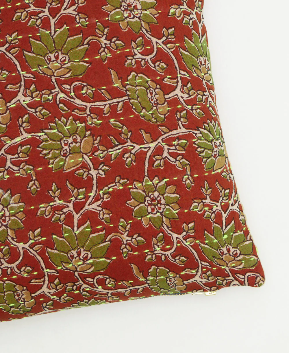 Kantha Small Pillow - No. 260307 - Image 3