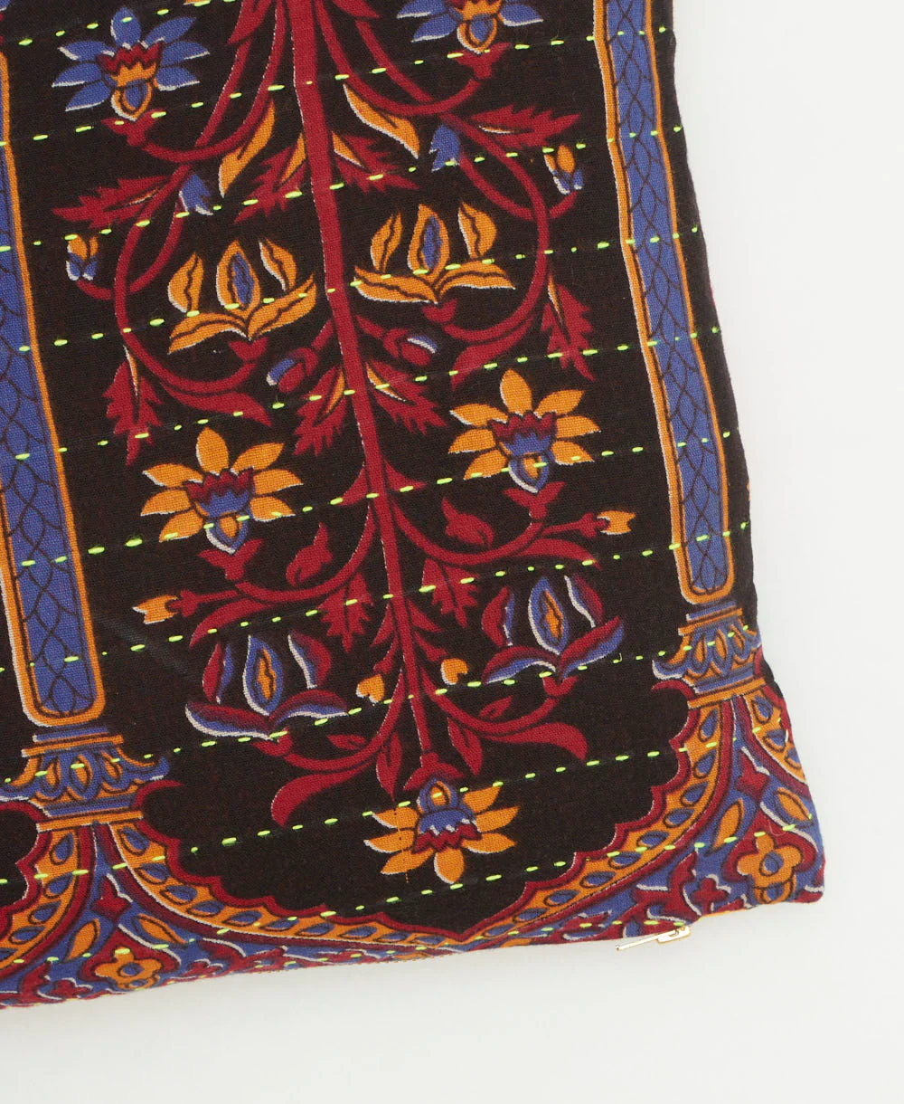 Kantha Small Pillow - No. 260308 - Image 3