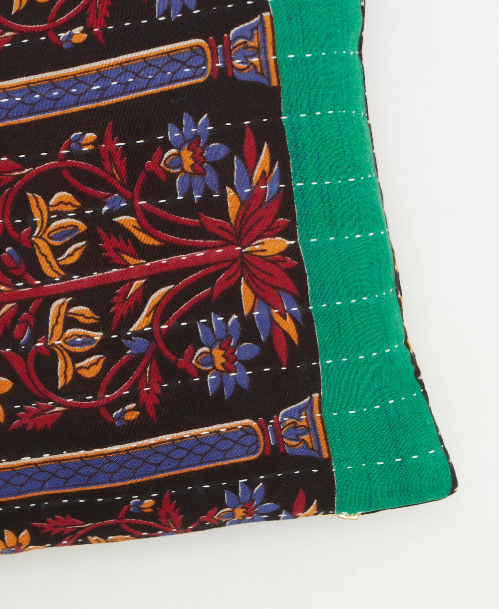 Kantha Small Pillow - No. 260309 - Image 3