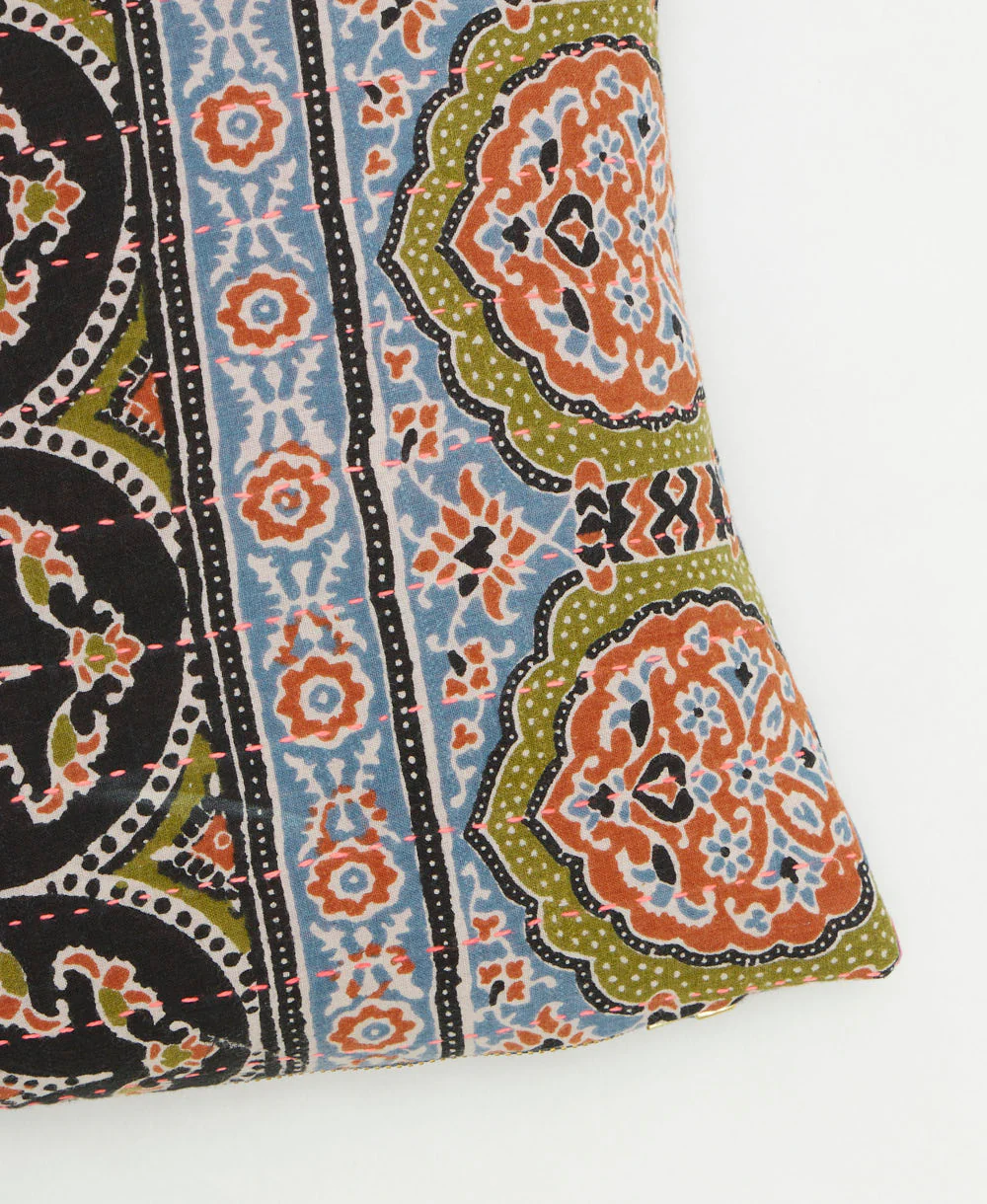 Kantha Small Pillow - No. 260312 - Image 3