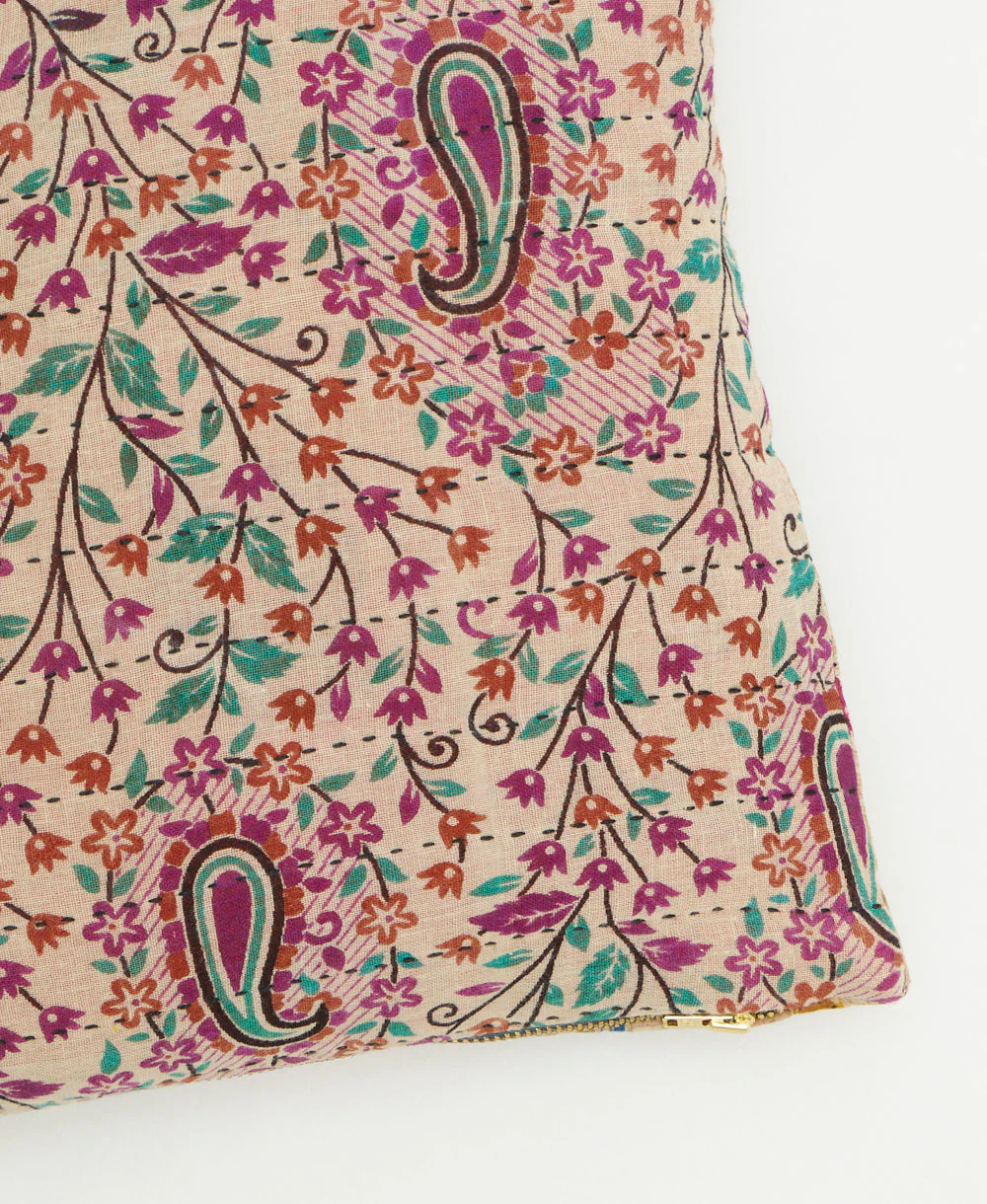Kantha Small Pillow - No. 260313 - Image 3