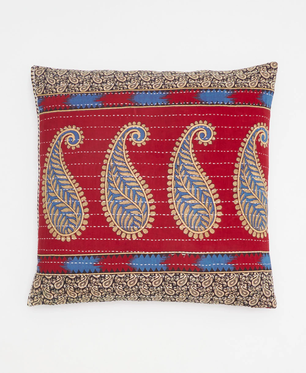 Kantha Throw Pillow - No. 240309