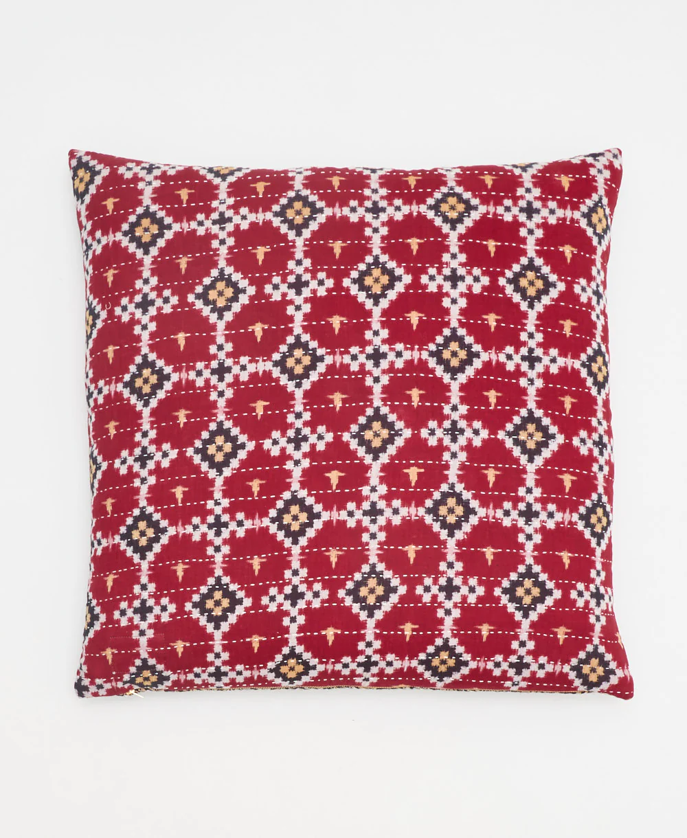 Kantha Throw Pillow - No. 240309 - Image 2