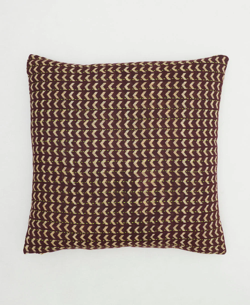 Kantha Throw Pillow - No. 250511 - Image 2