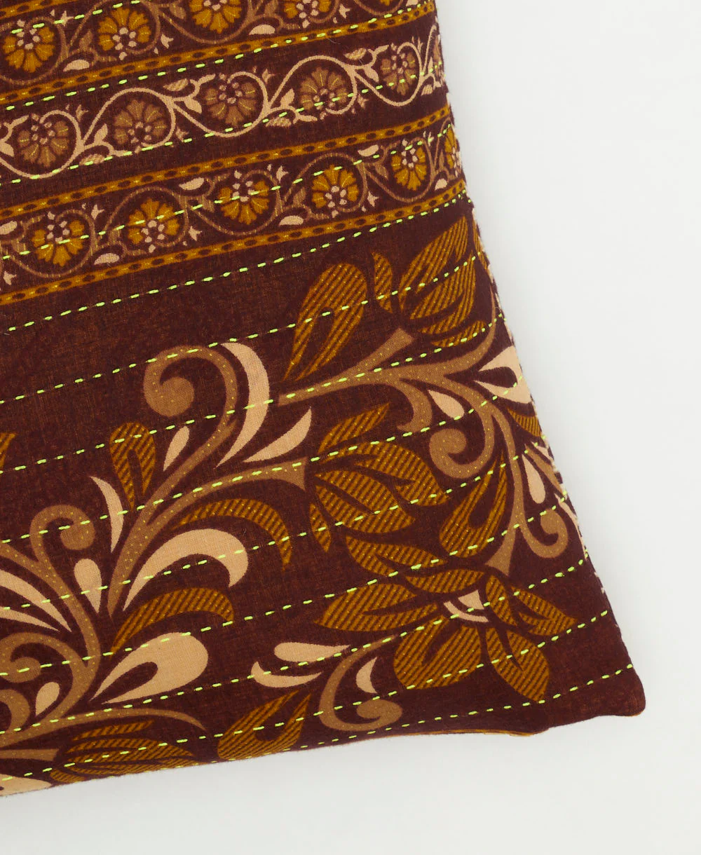 Kantha Throw Pillow - No. 250511 - Image 3