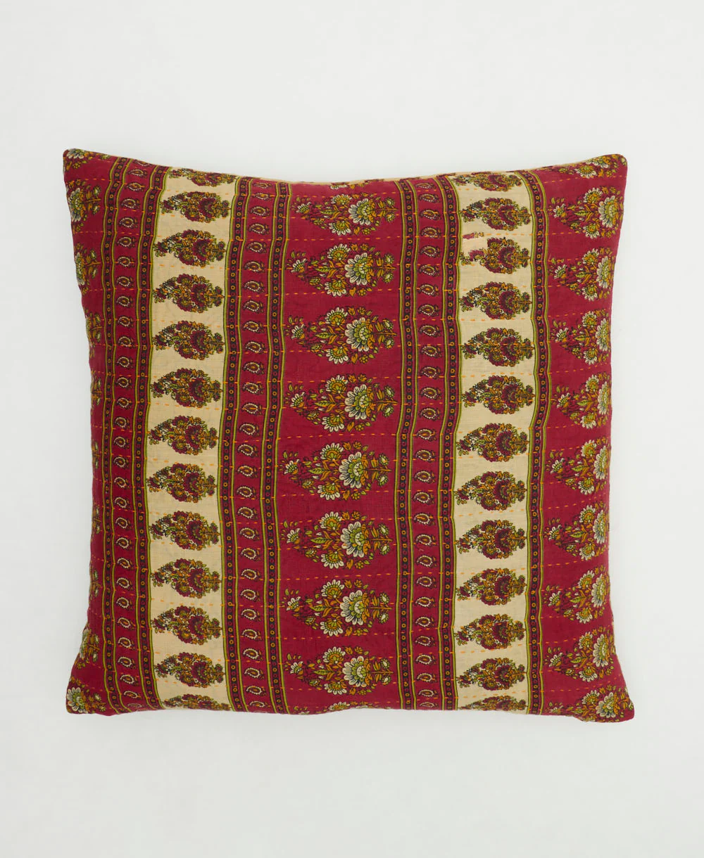 Kantha Throw Pillow - No. 250514