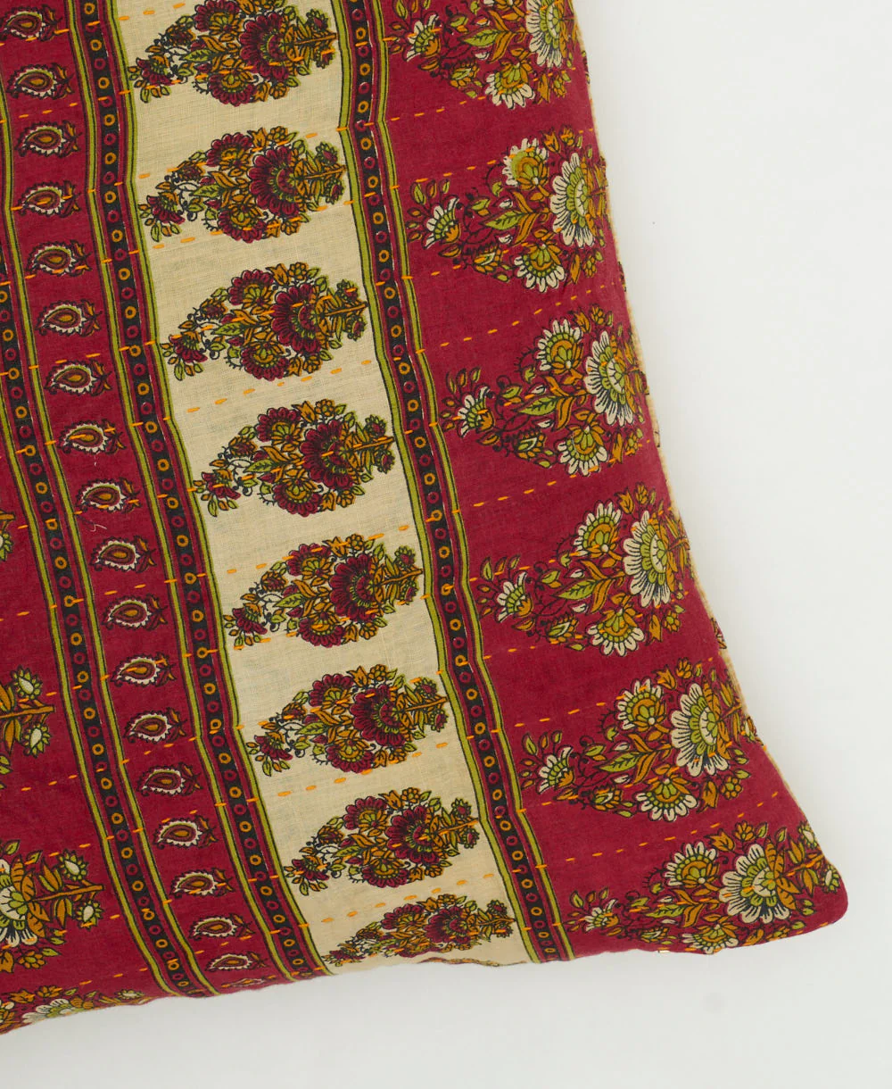 Kantha Throw Pillow - No. 250514 - Image 3