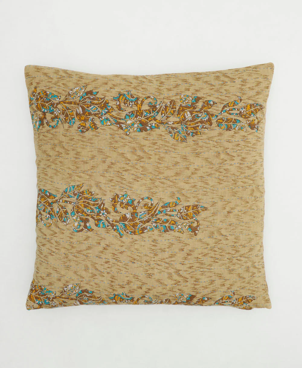 Kantha Throw Pillow - No. 250520 - Cover Only