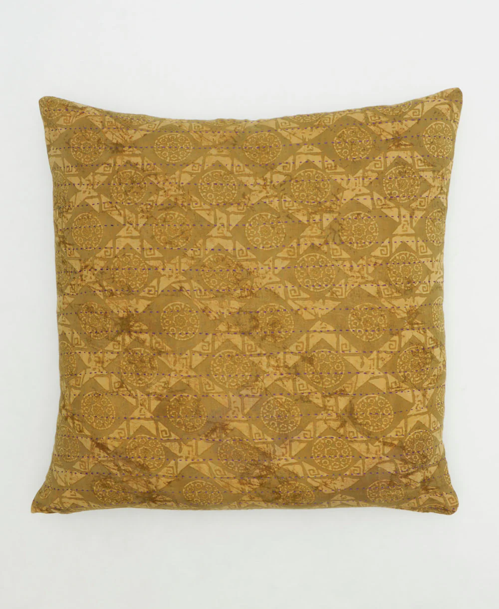Kantha Throw Pillow - No. 250702 - Cover Only - Image 2