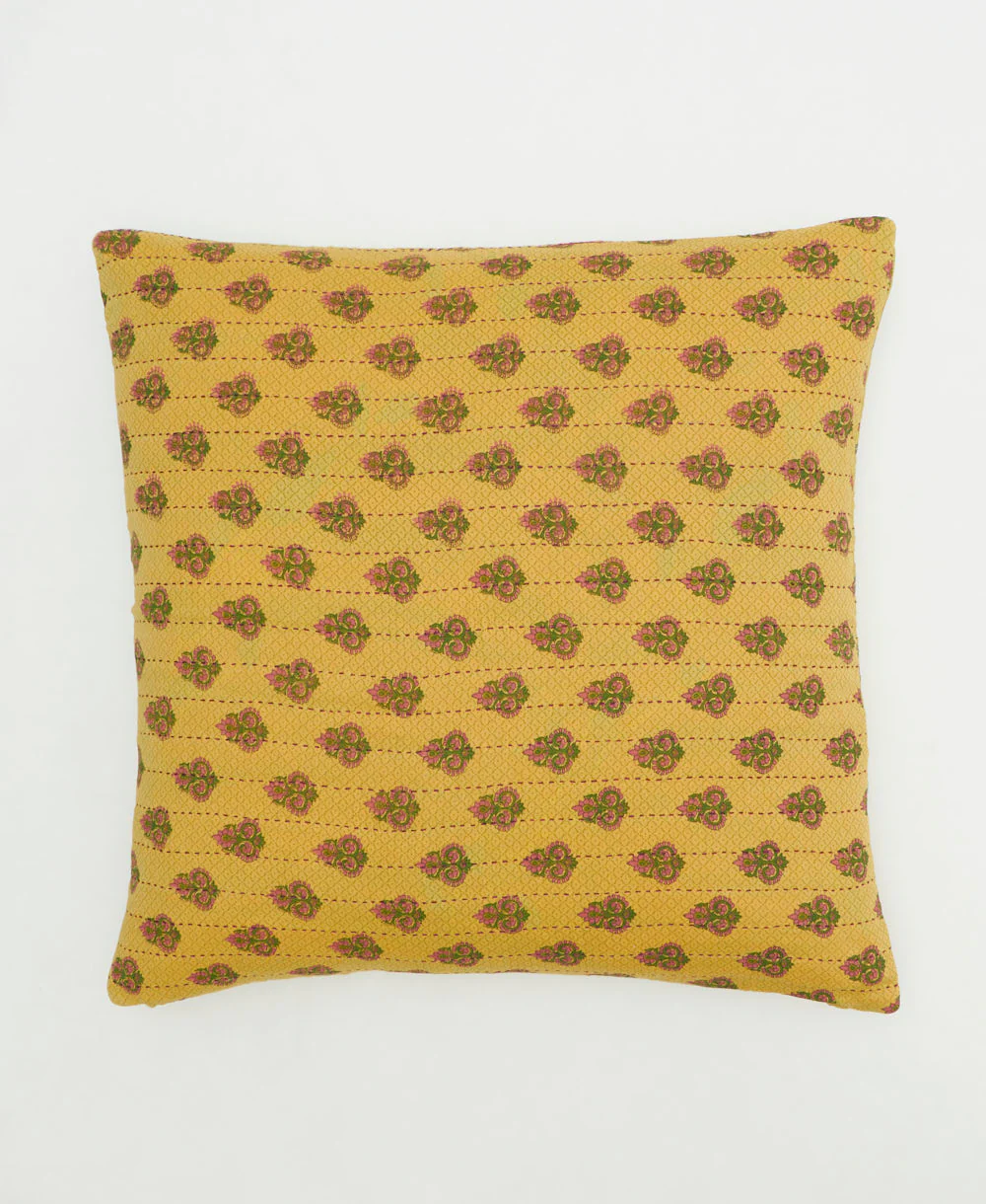 Kantha Throw Pillow - No. 260105