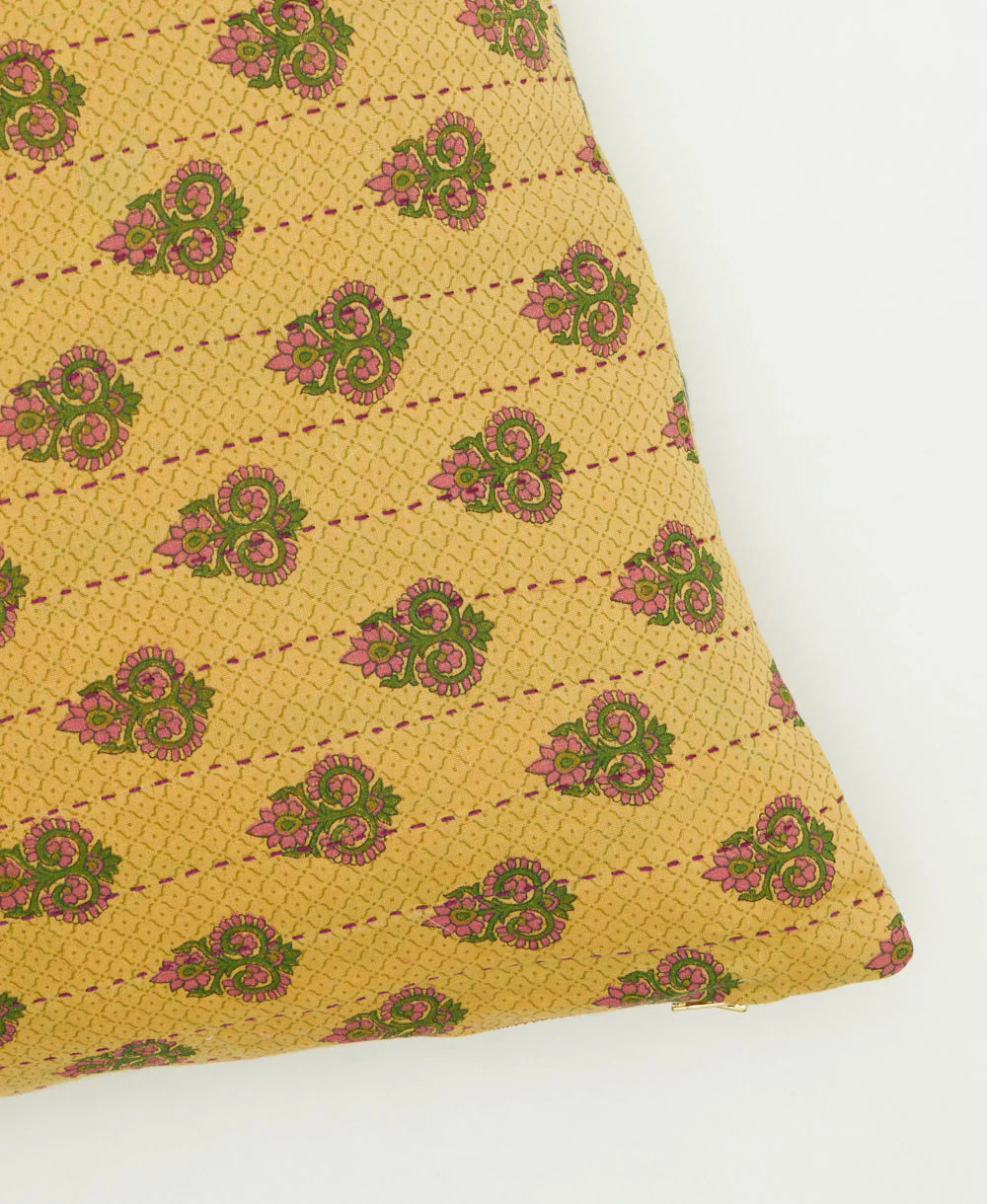Kantha Throw Pillow - No. 260105 - Image 3