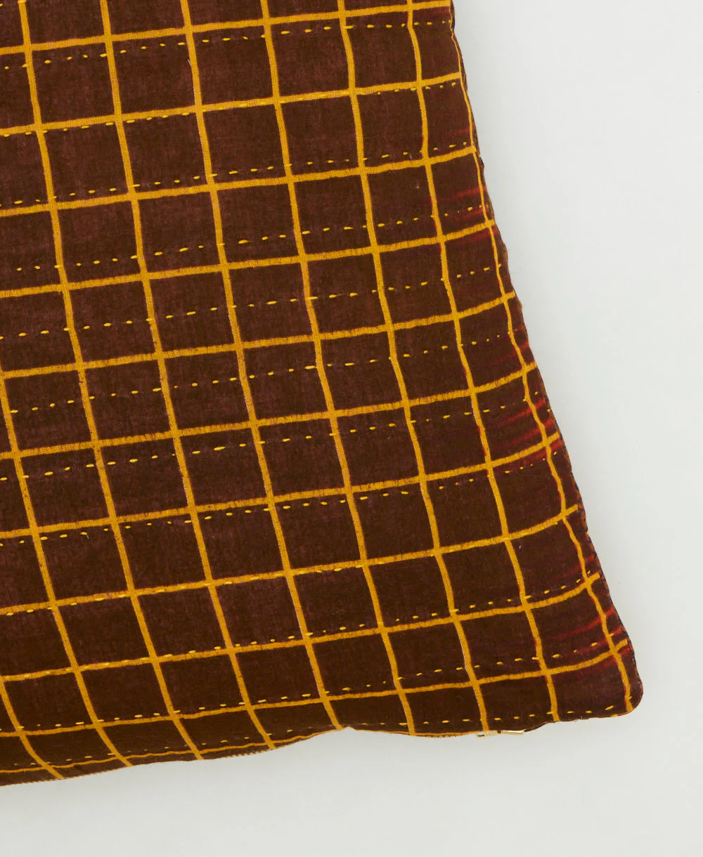 Kantha Throw Pillow - No. 260116 - Image 3