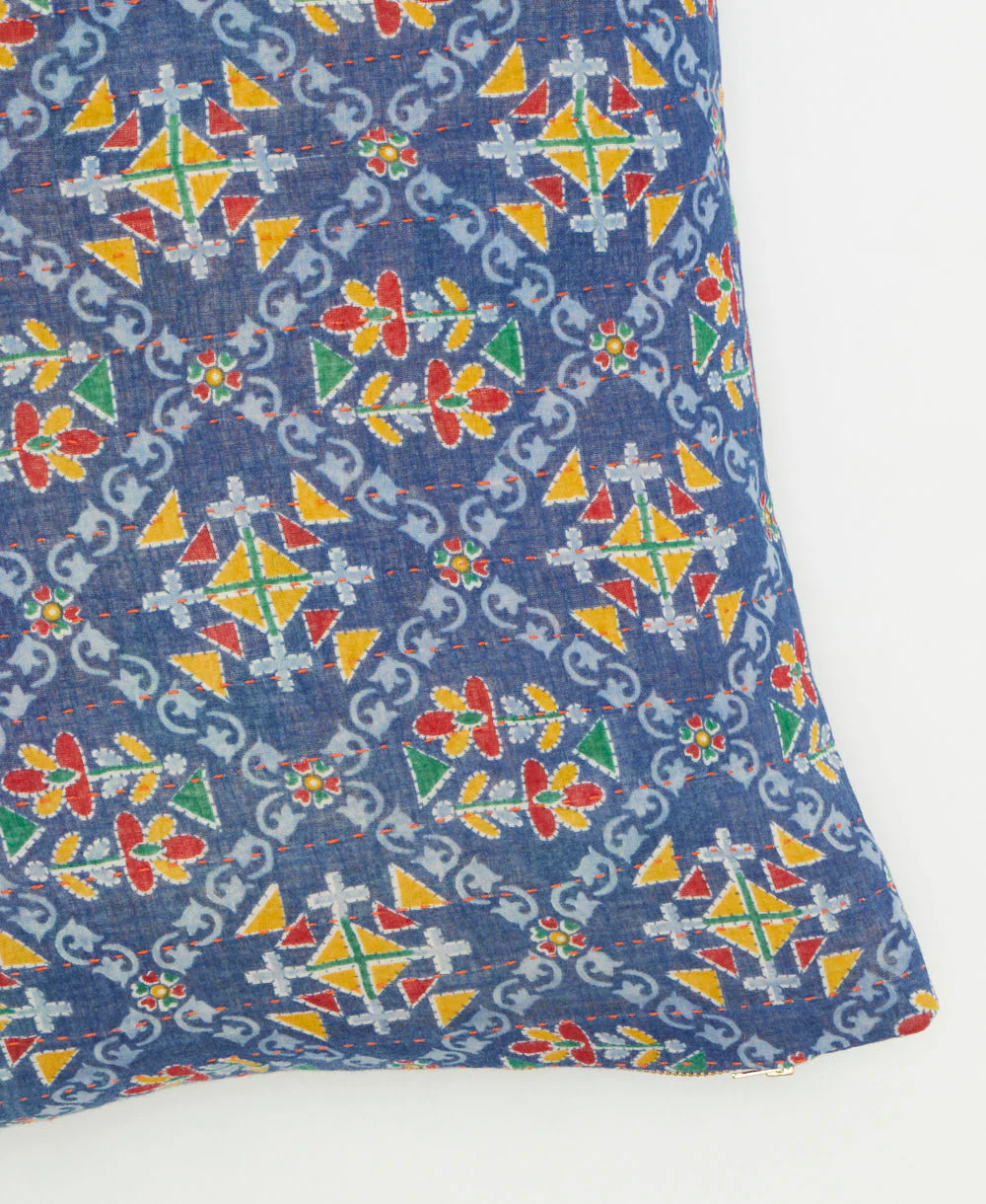 Kantha Throw Pillow - No. 260205 - Image 3