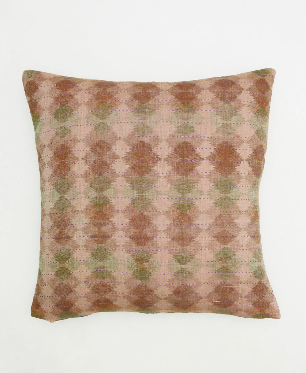 Kantha Throw Pillow - No. 260207 - Image 2