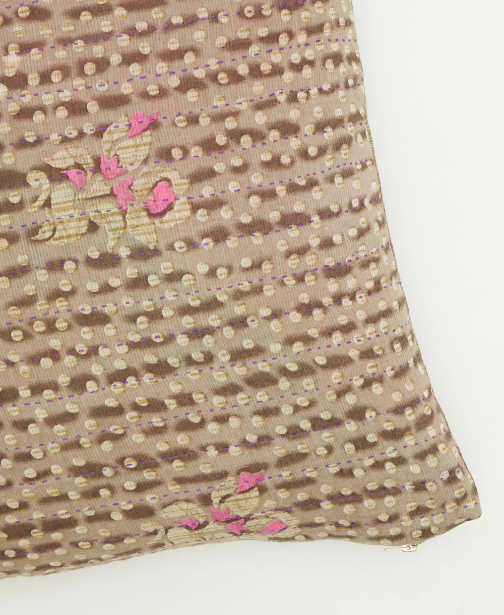 Kantha Throw Pillow - No. 260207 - Image 3