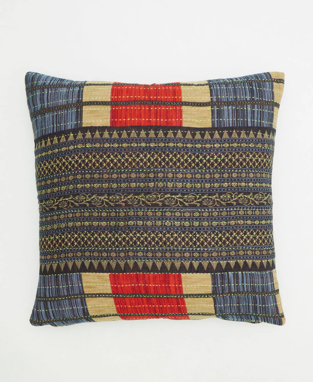 Kantha Throw Pillow - No. 260210