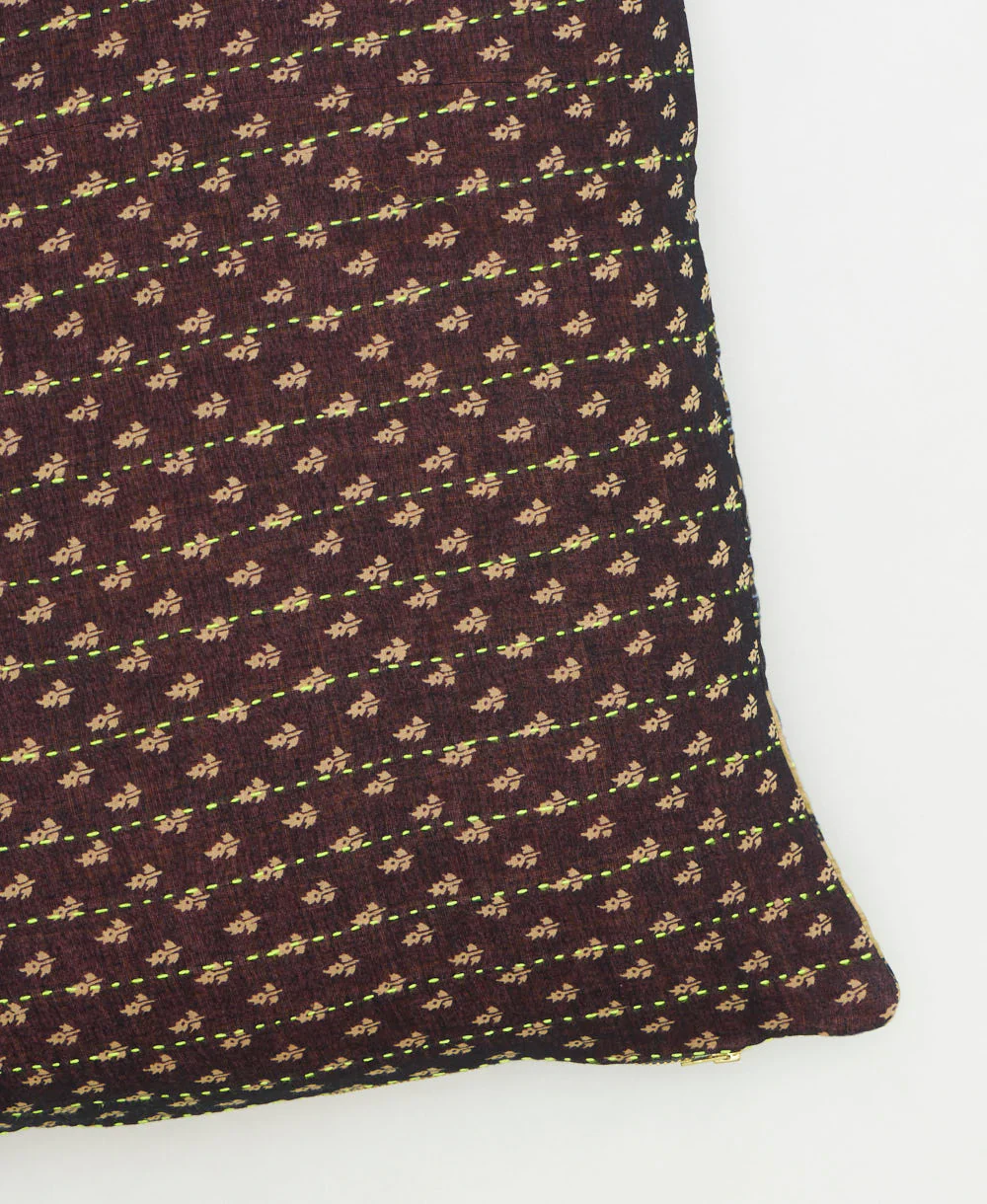 Kantha Throw Pillow - No. 260210 - Image 3
