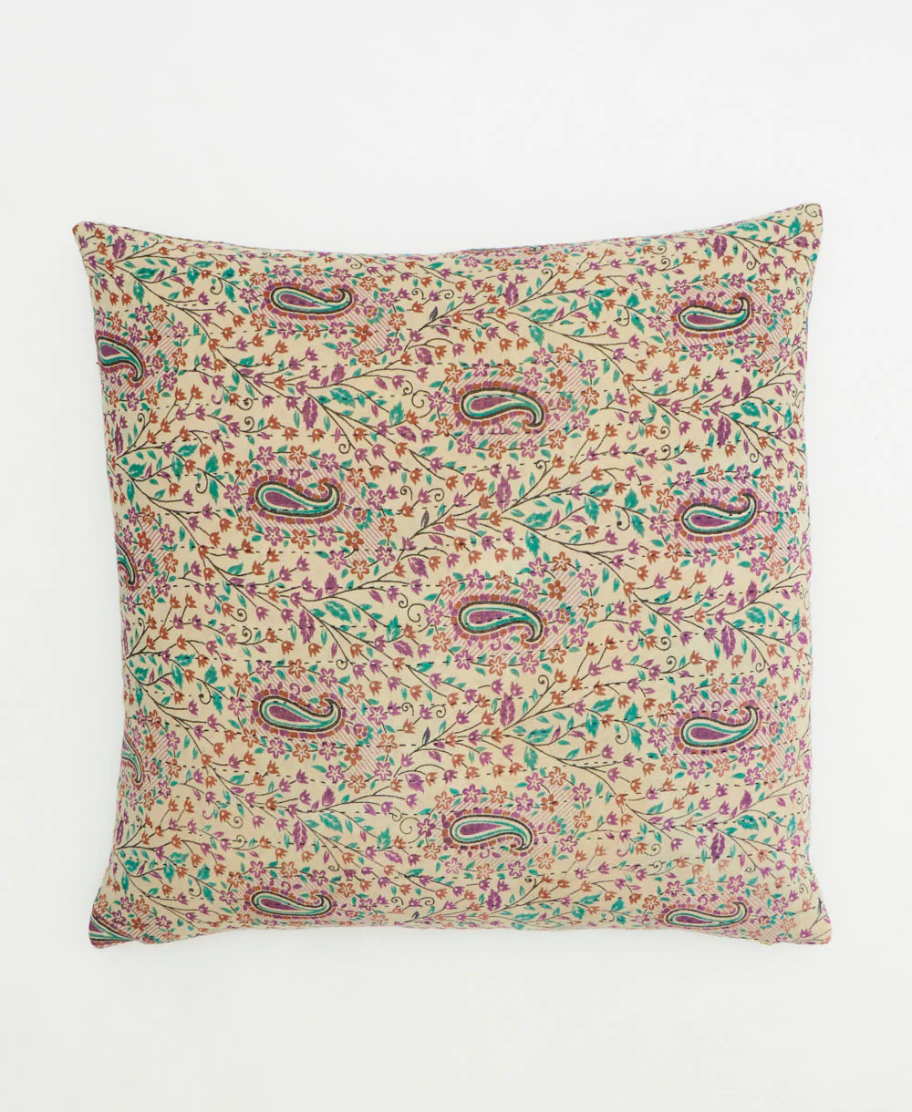 Kantha Throw Pillow - No. 260212