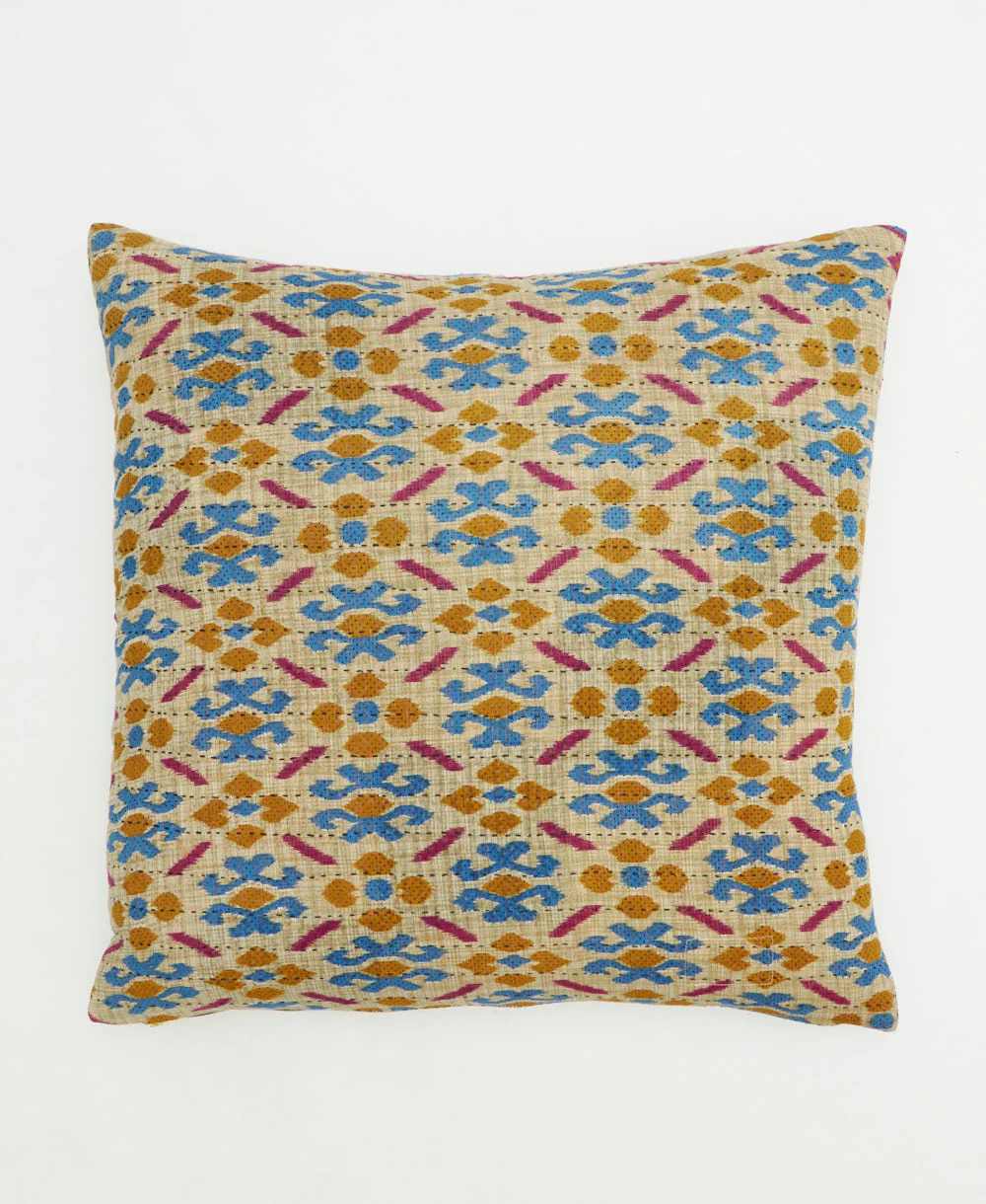 Kantha Throw Pillow - No. 260212 - Image 2