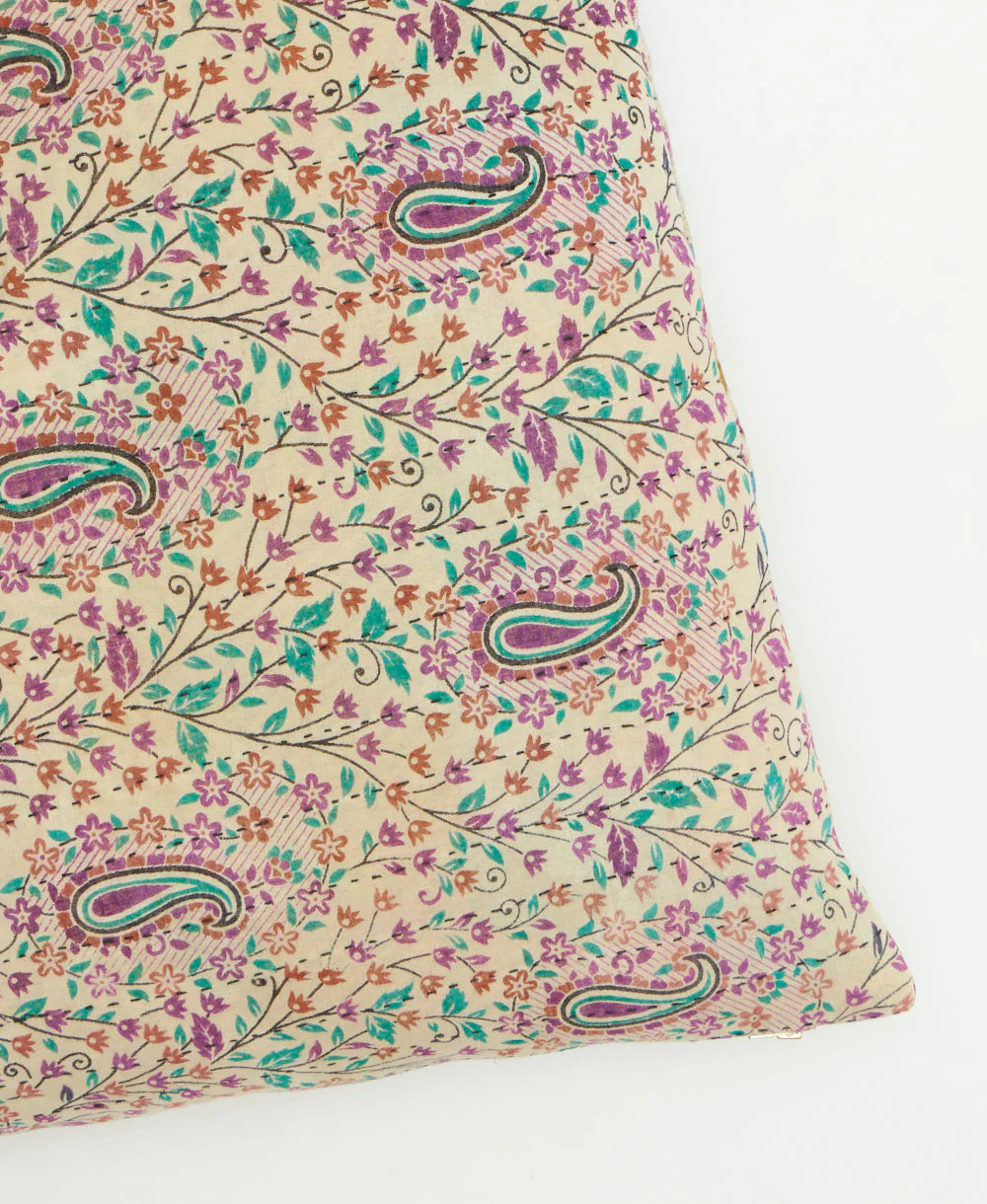 Kantha Throw Pillow - No. 260212 - Image 3