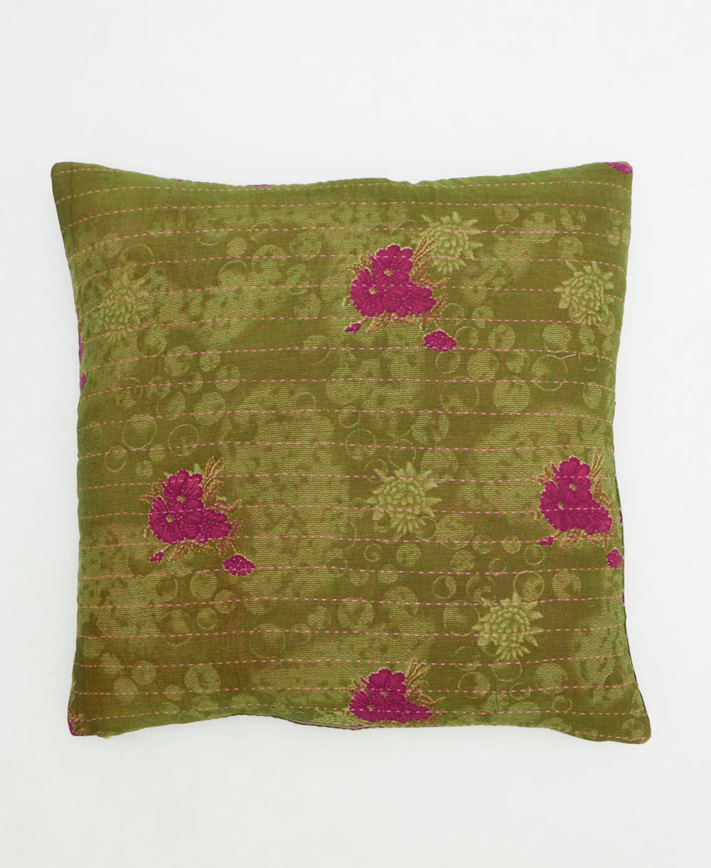 Kantha Throw Pillow - No. 260301 - Image 2