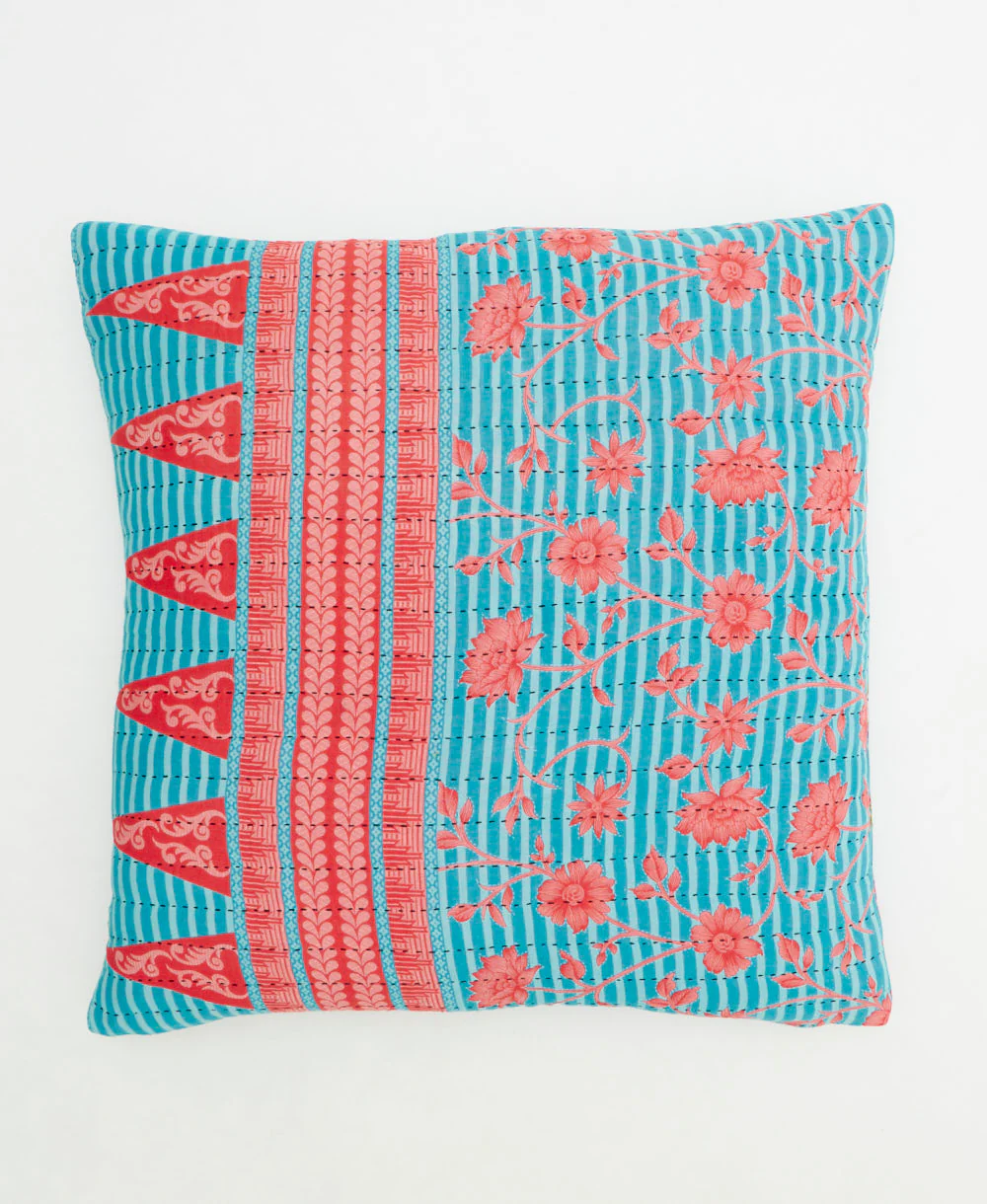Kantha Throw Pillow - No. 260302
