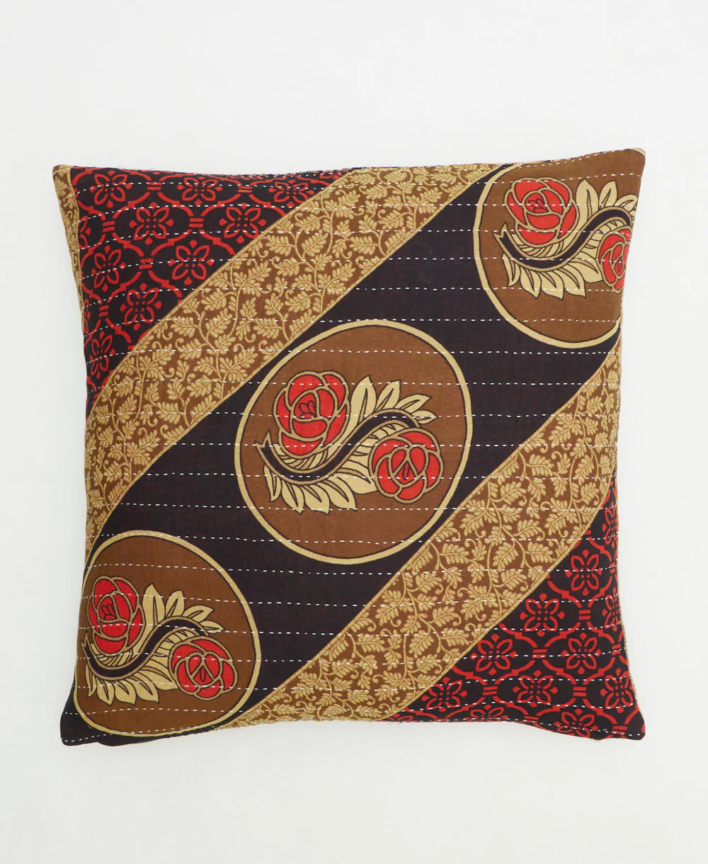 Kantha Throw Pillow - No. 260305