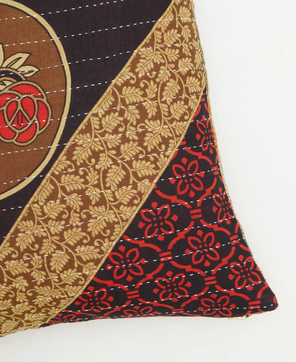 Kantha Throw Pillow - No. 260305 - Image 3