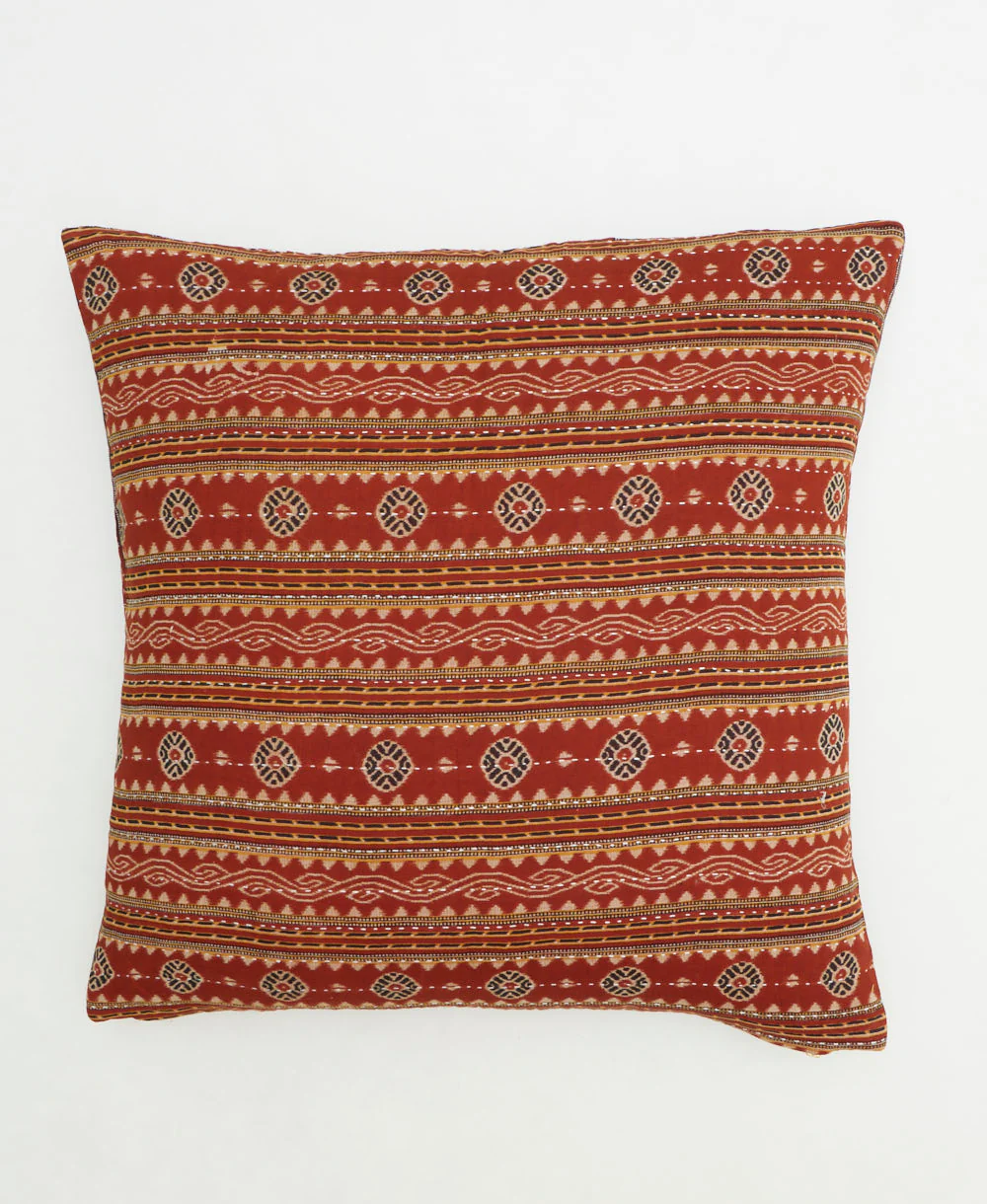 Kantha Throw Pillow - No. 260309 - Image 2