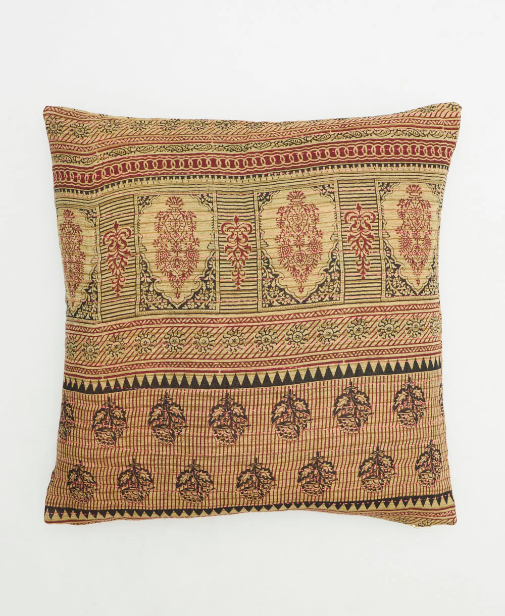 Kantha Throw Pillow - No. 260310