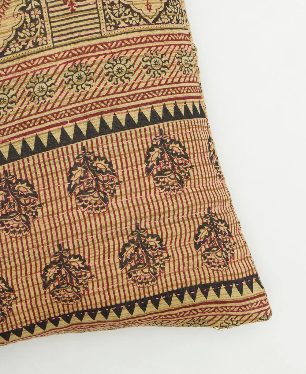 Kantha Throw Pillow - No. 260310 - Image 3
