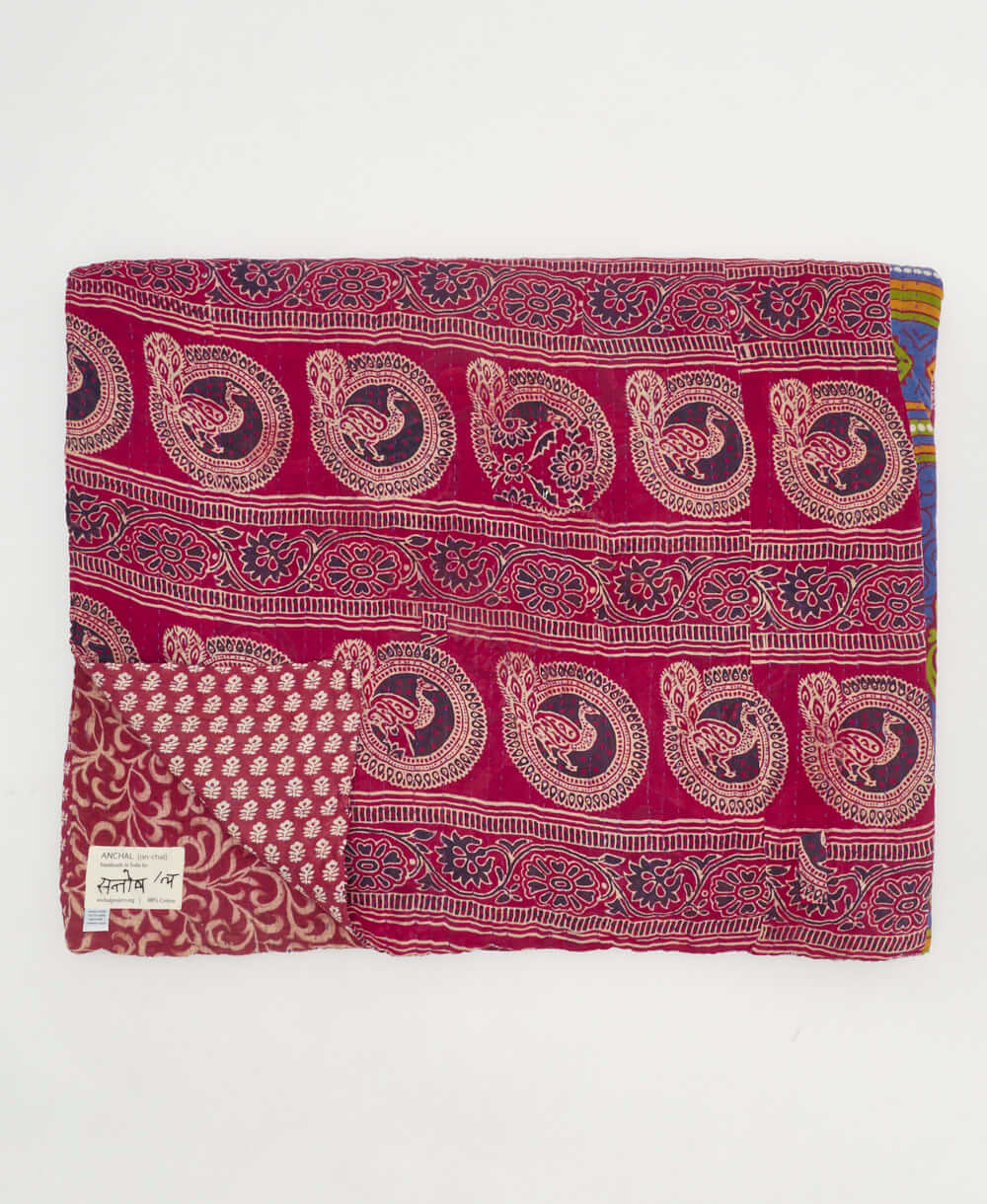 King Kantha Quilt Bedding - No. 240303 - Image 2