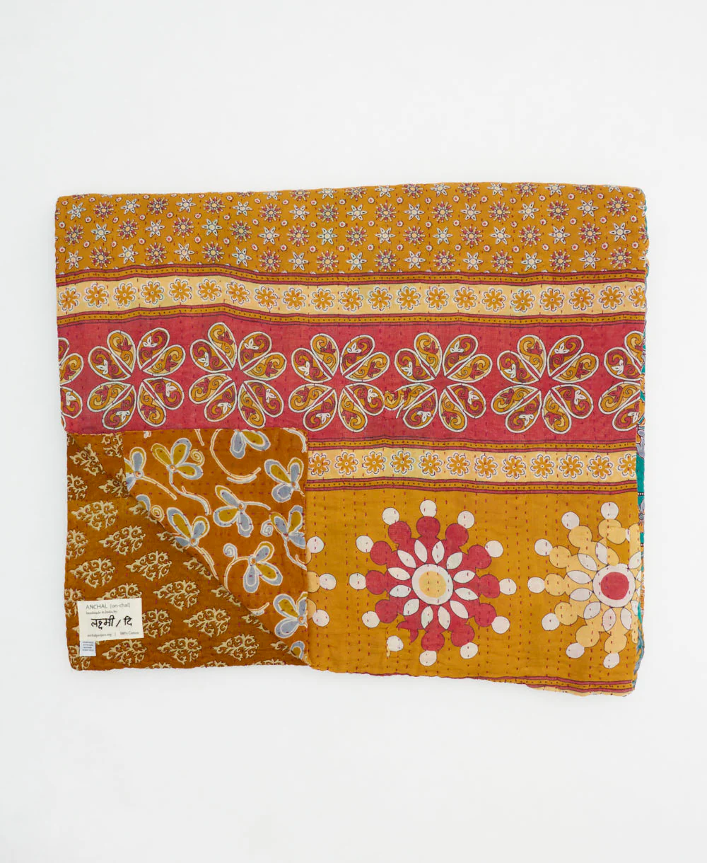 King Kantha Quilt Bedding - No. 250303 - Image 3