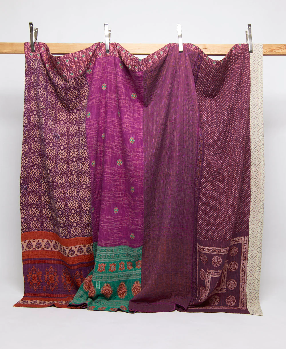 King Kantha Quilt Bedding - No. 260205
