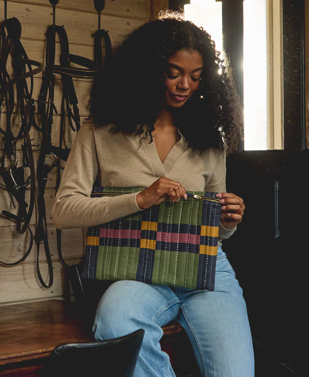 Lattice Laptop Sleeve - Berry - Image 5