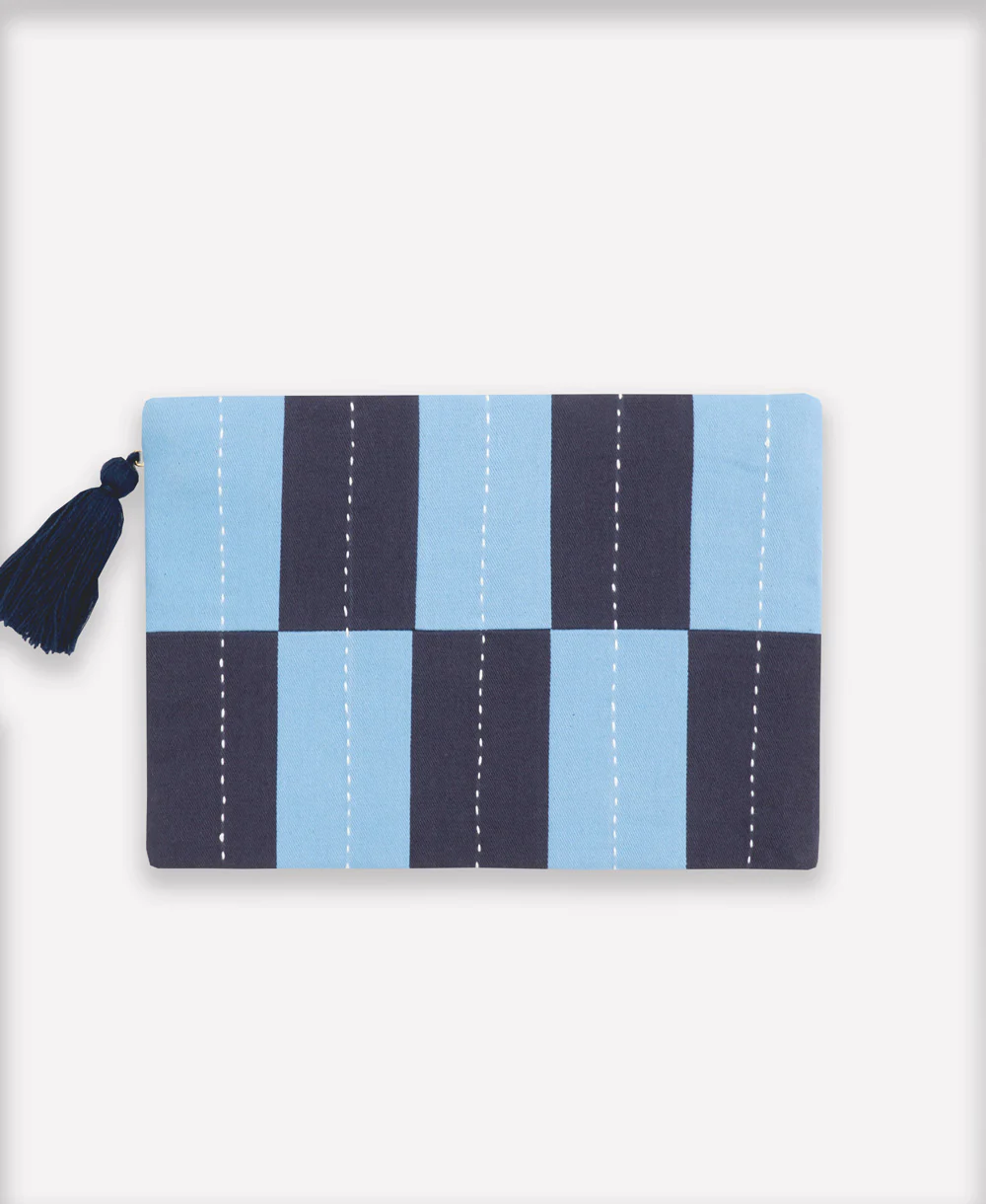 Lattice Pouch - Dusk Blue - Image 4