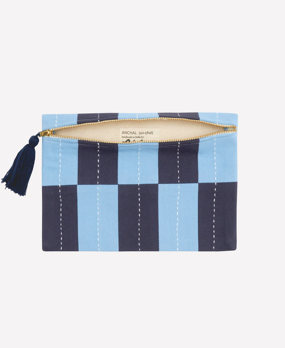 Lattice Pouch - Dusk Blue - Image 6