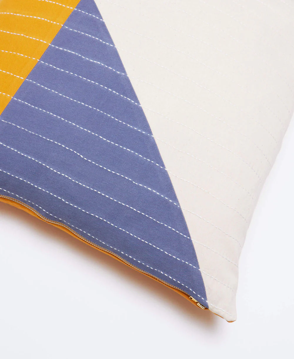 Medium Asha Colorblock Throw Pillow - Image 3