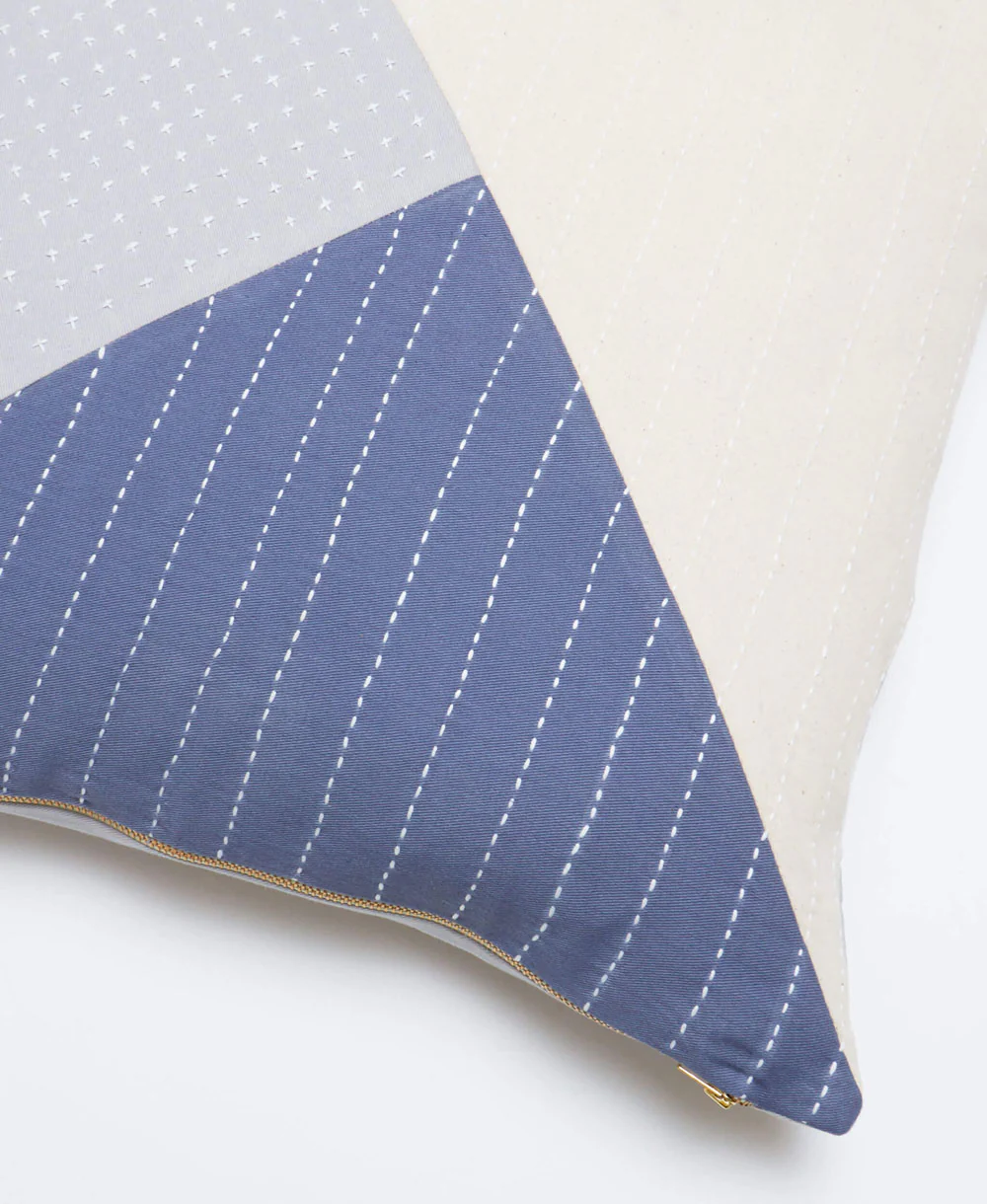 Medium Didi Colorblock Throw Pillow - Image 3