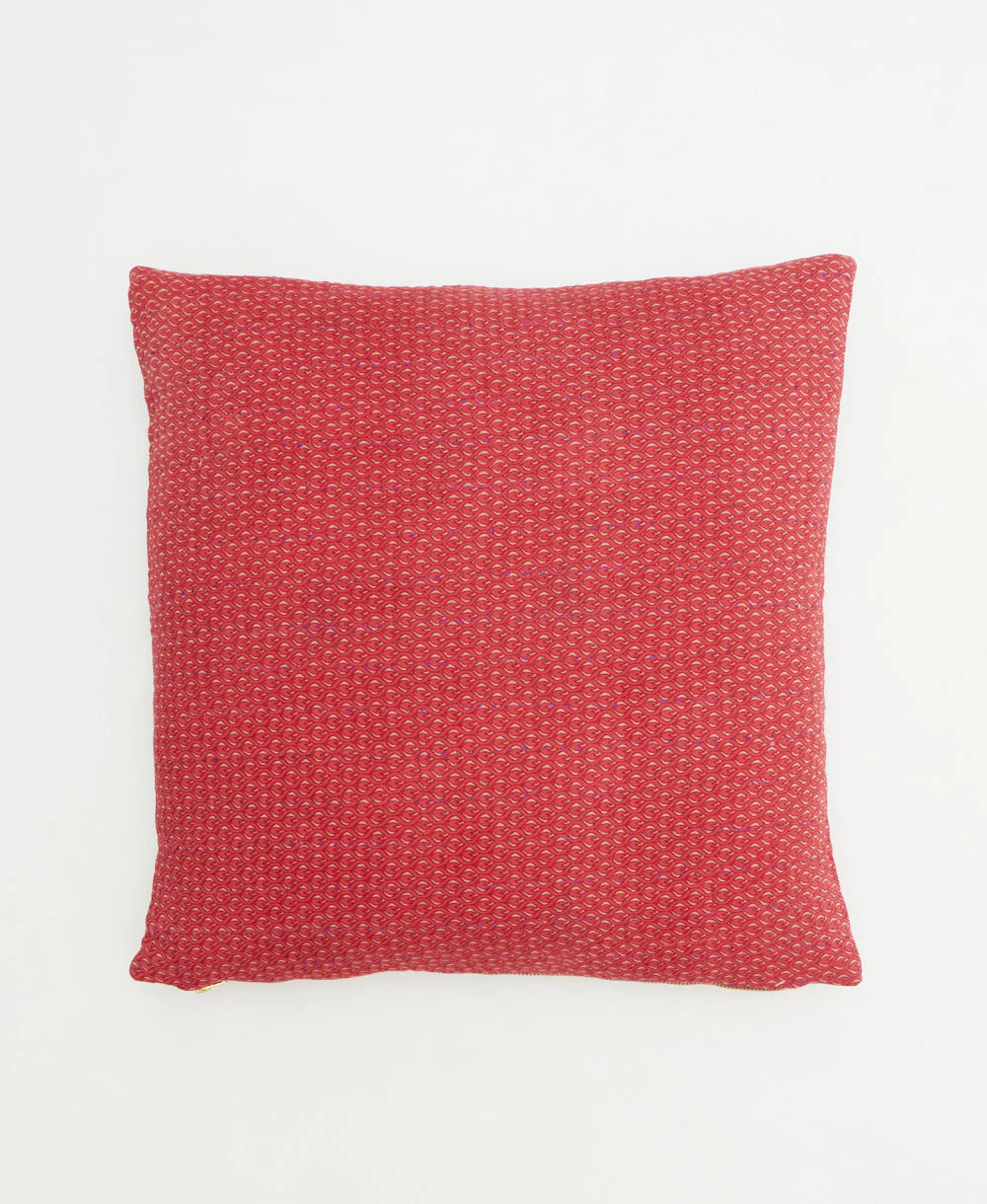 Medium Kantha Throw Pillow - No. 260308 - Image 2