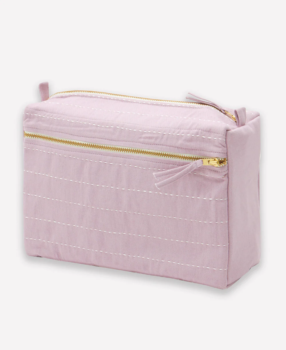 Pin-Stitch Large Toiletry Bag - Image 10