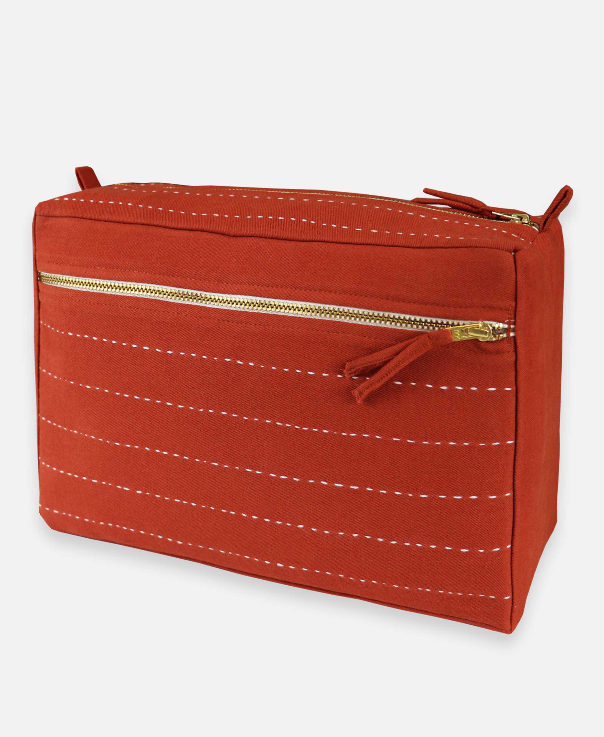Pin-Stitch Large Toiletry Bag - Image 12